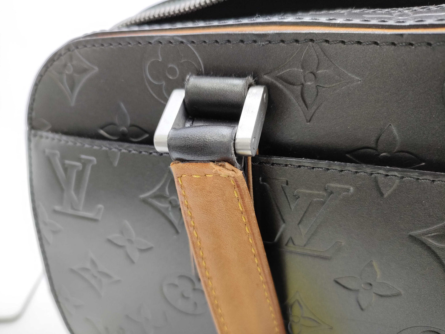LOUIS VUITTON Monogram Matte Shelton M55175 Handbag