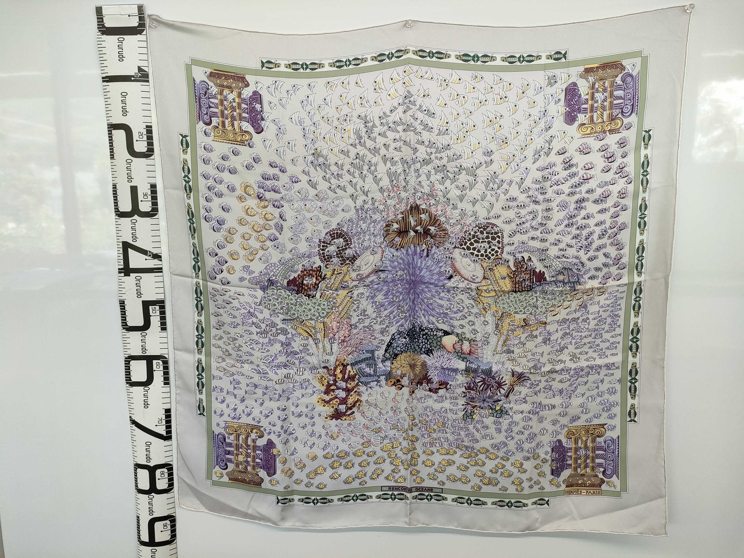 HERMES Atlantic Encounter Scarf