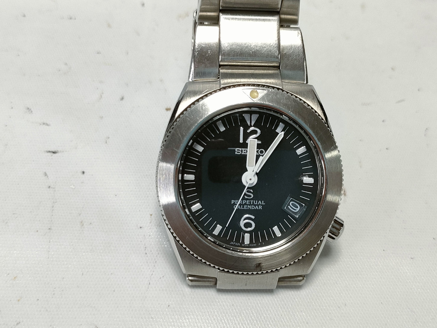 SEIKO 8F32-0210 Unused Men's Watch