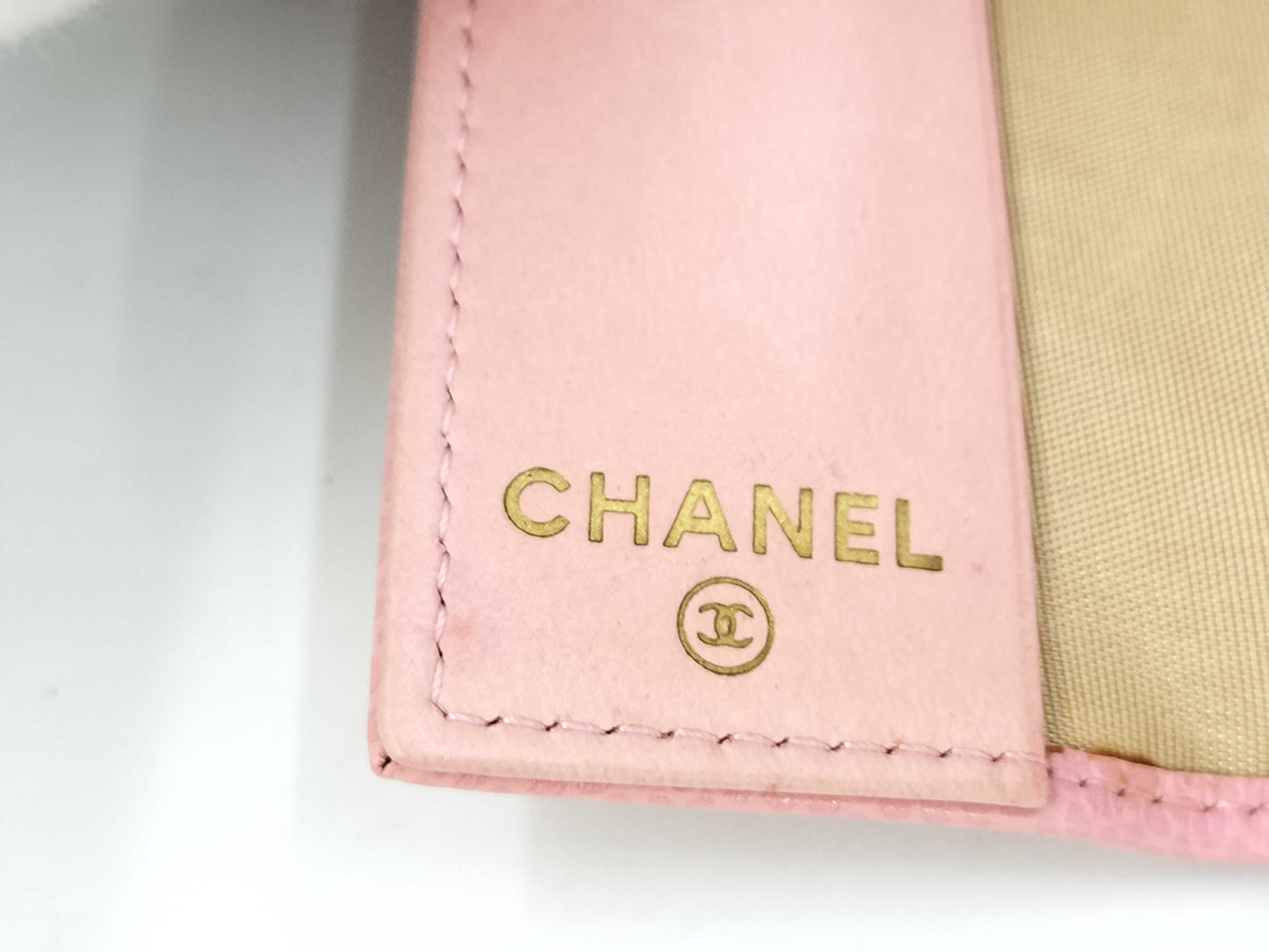 CHANEL Caviar Skin Coco Mark 6-Key Case Key Case/Key Holder