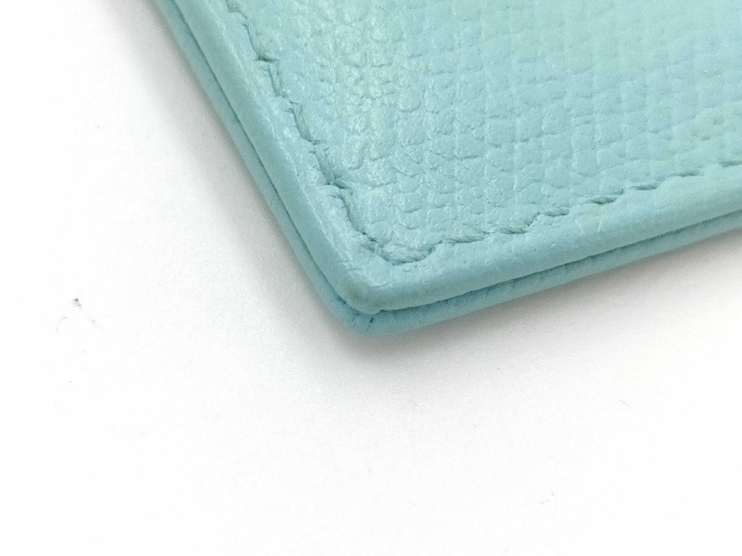 CHANEL Grained Leather Coco Button Card Case, Card Case, Pass Case, Business Card Case