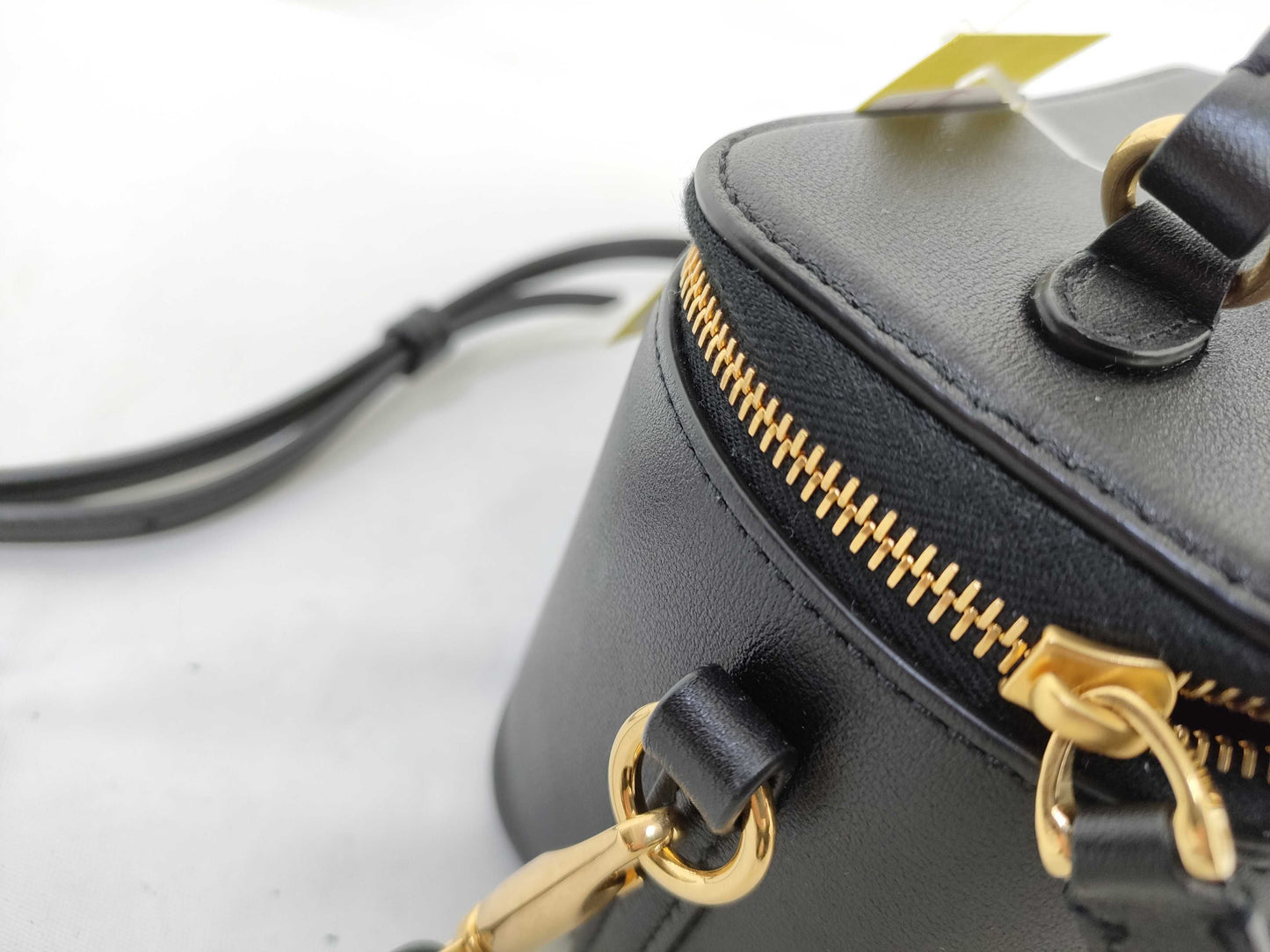VALENTINO Calfskin/Loco 2-way Vanity Handbag