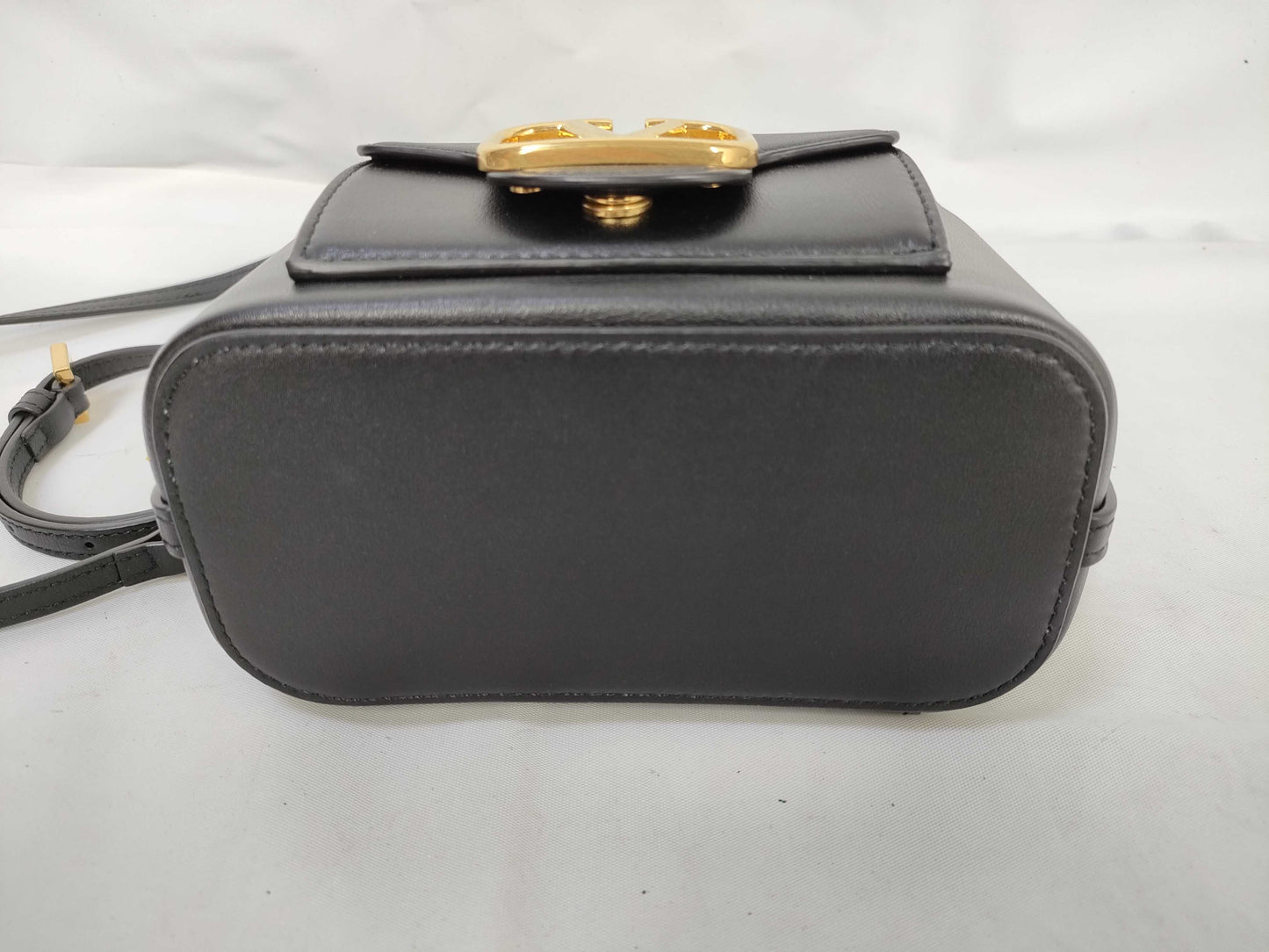 VALENTINO Calfskin/Loco 2-way Vanity Handbag