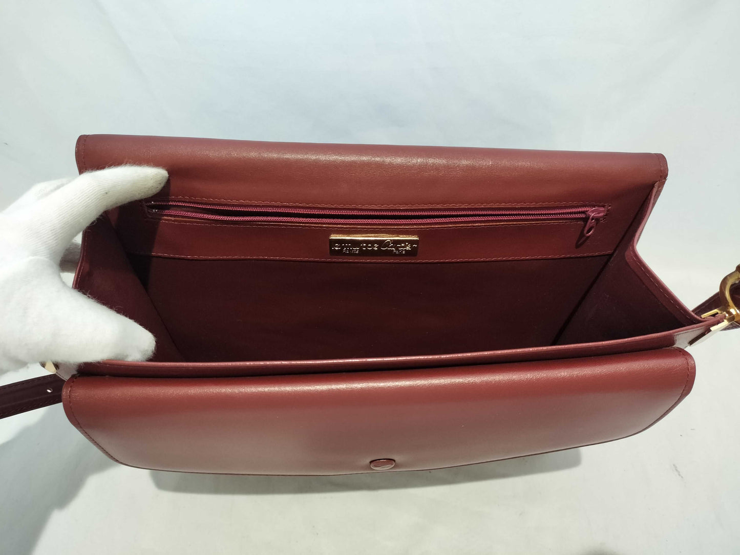 Cartier Must Must Bordeaux Shoulder Bag