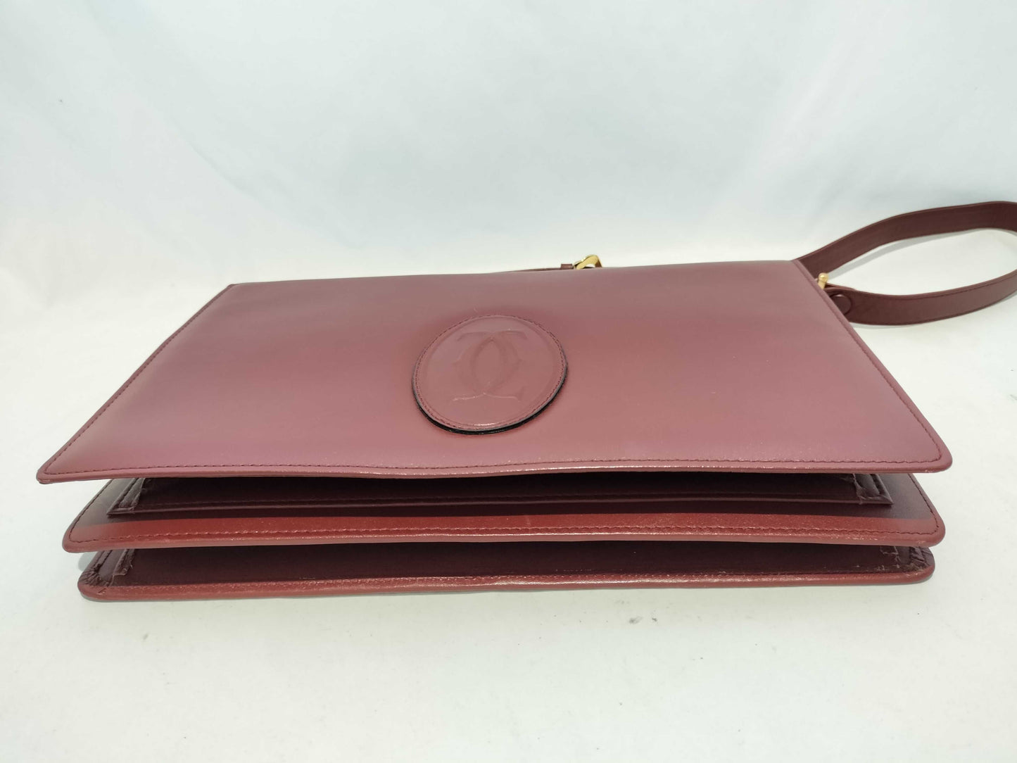 Cartier Must Must Bordeaux Shoulder Bag