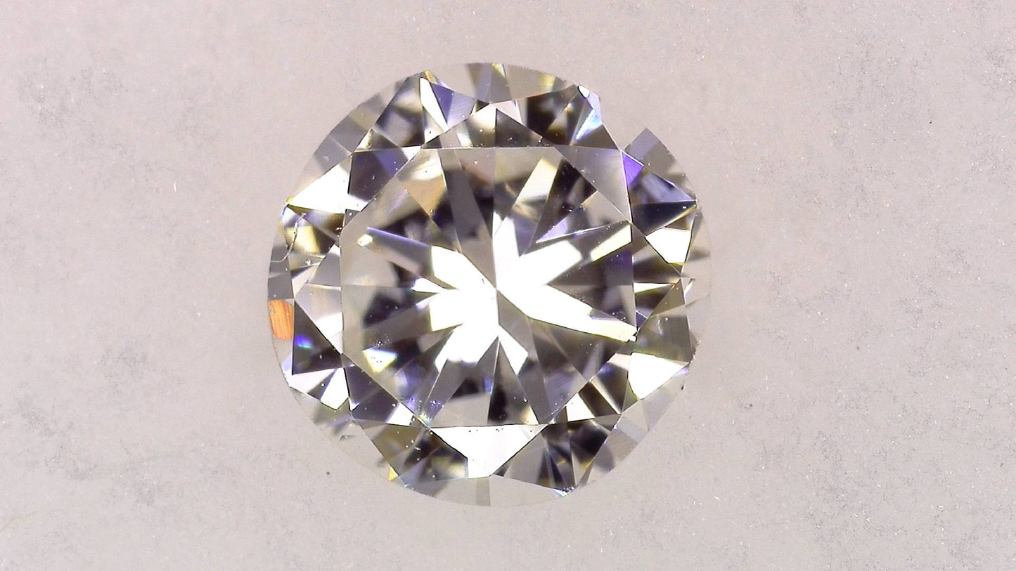 0.438ct G VS-2 FAIR/GD/FR NONE NATURAL 4.74-4.89X2.92mm Diamond Loose