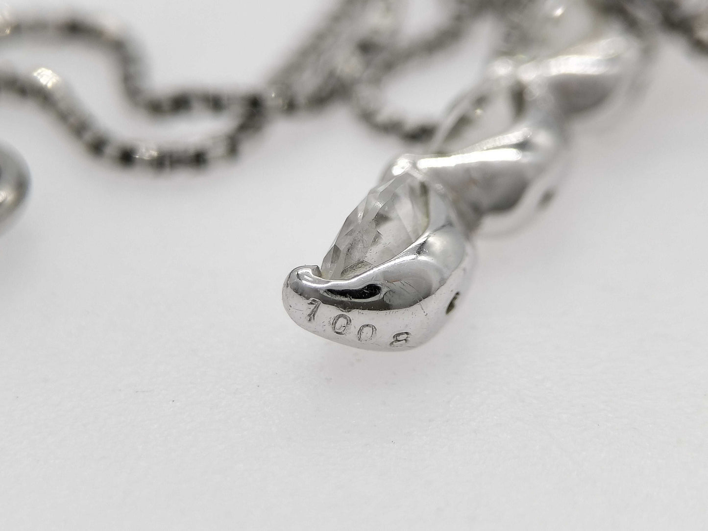 D1.008ct PT900/850 4.9g Necklace