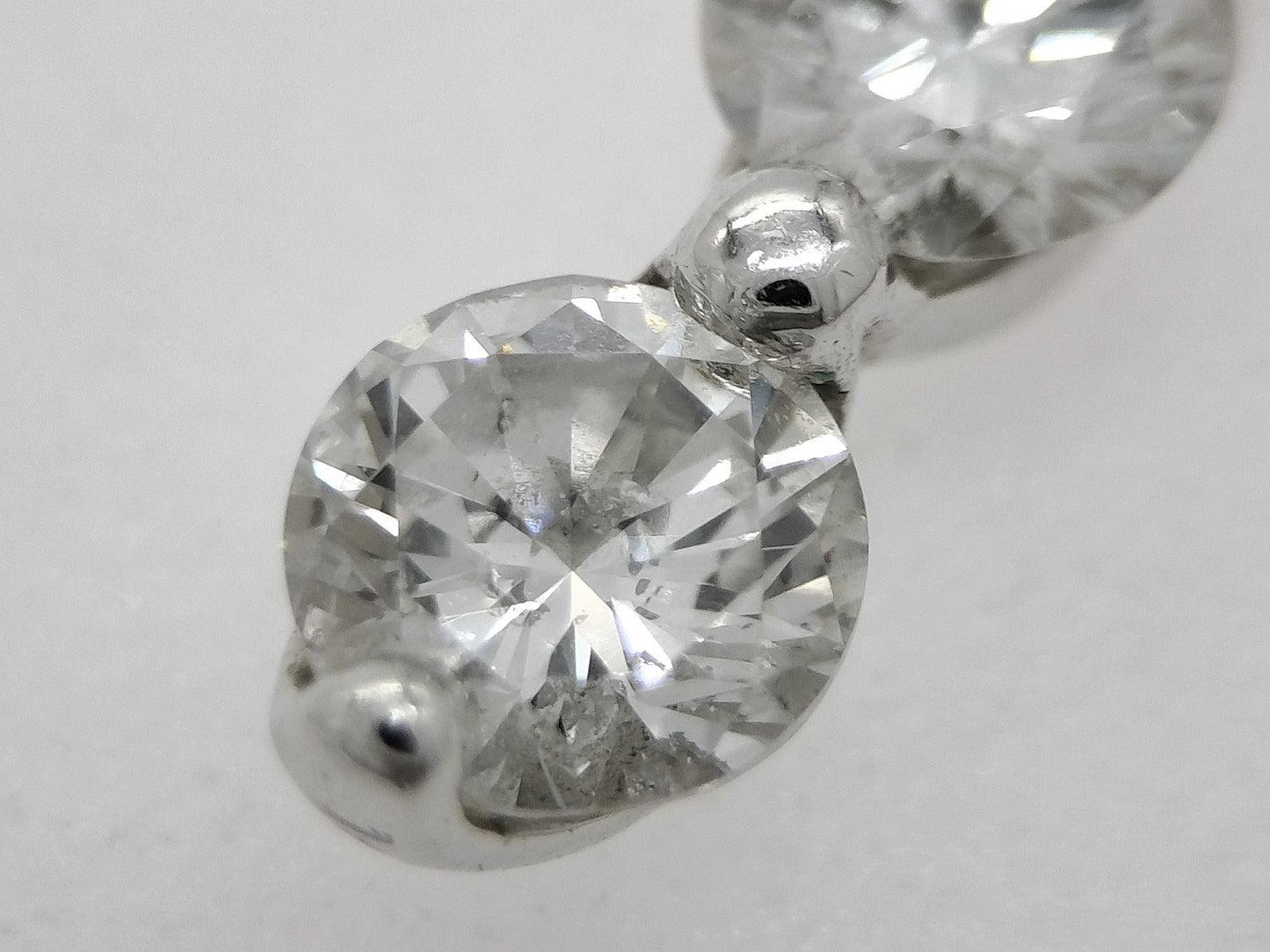 D1.008ct PT900/850 4.9g Necklace