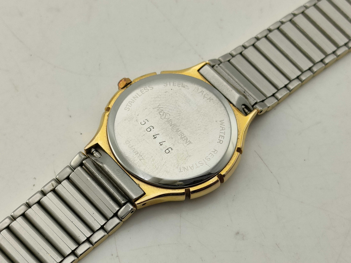 Yves Saint Laurent Women's Quartz Gold Dial Watch 56446