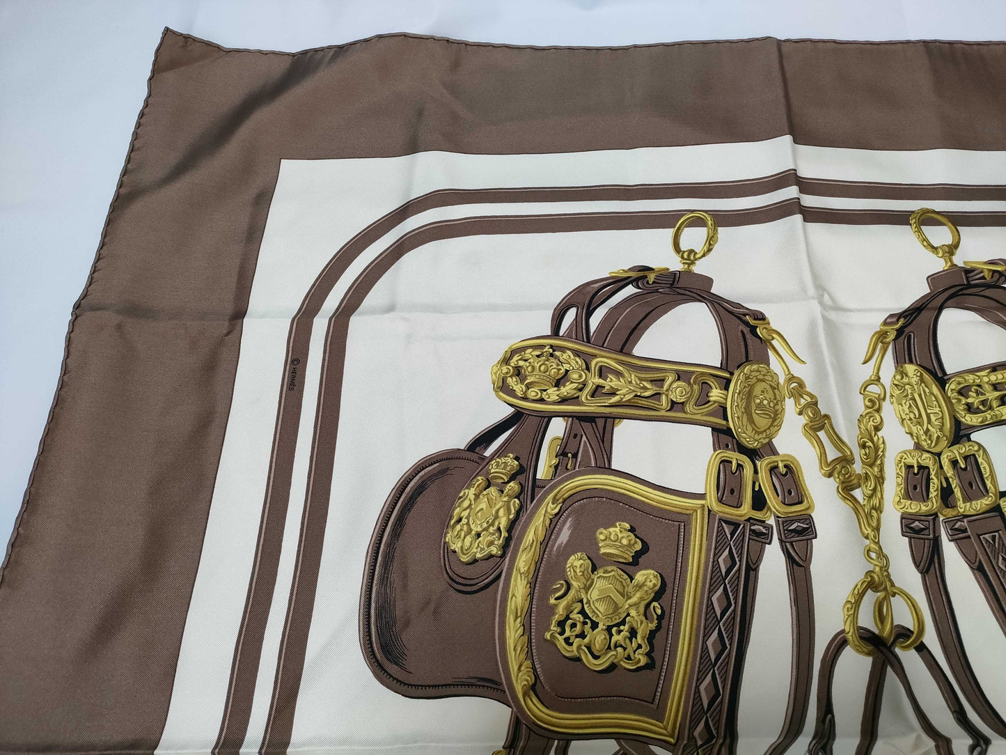 HERMES Carré Bride de Gala Scarf