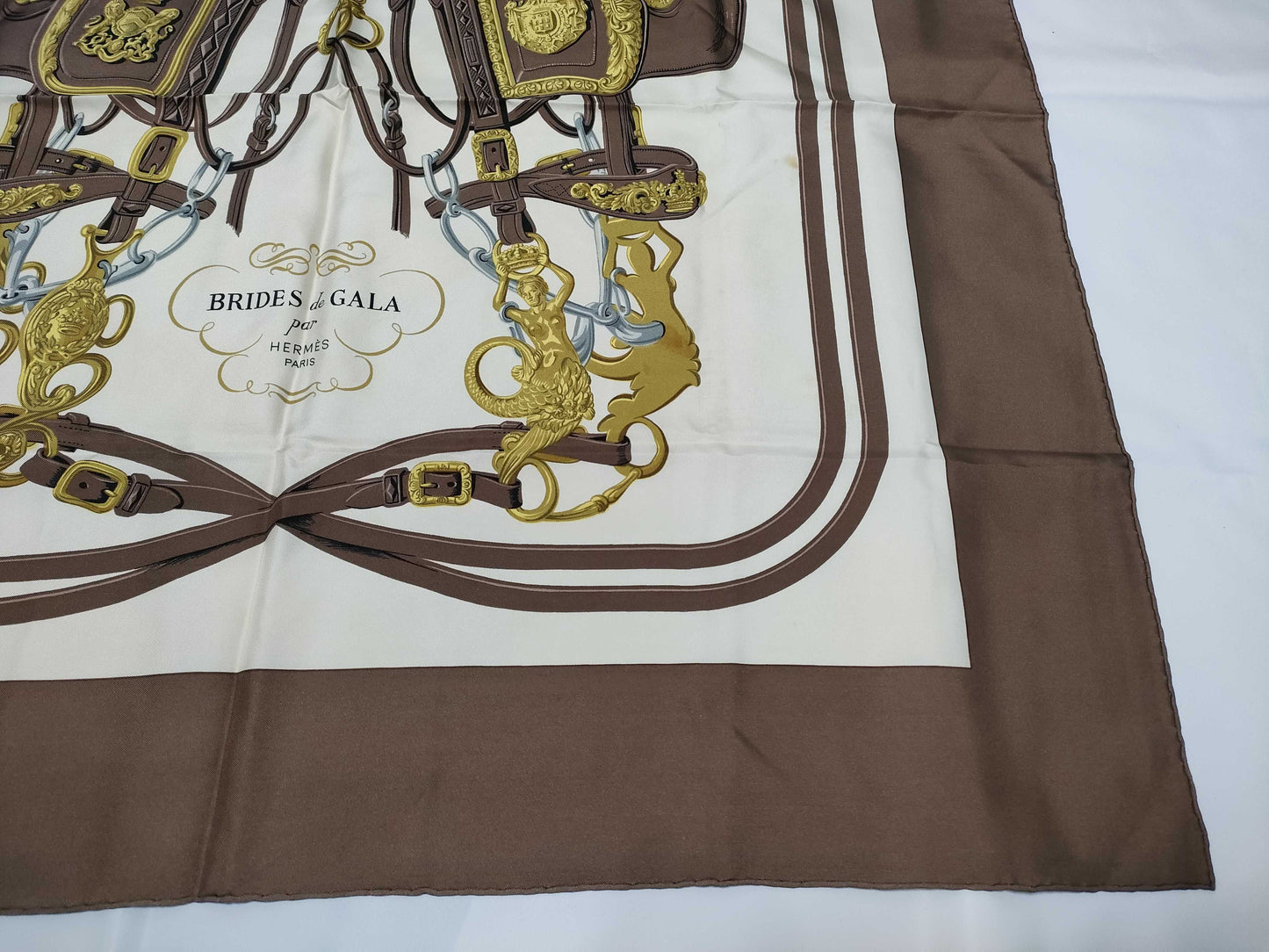 HERMES Carré Bride de Gala Scarf