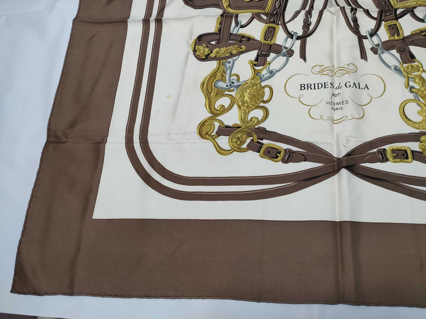 HERMES Carré Bride de Gala Scarf