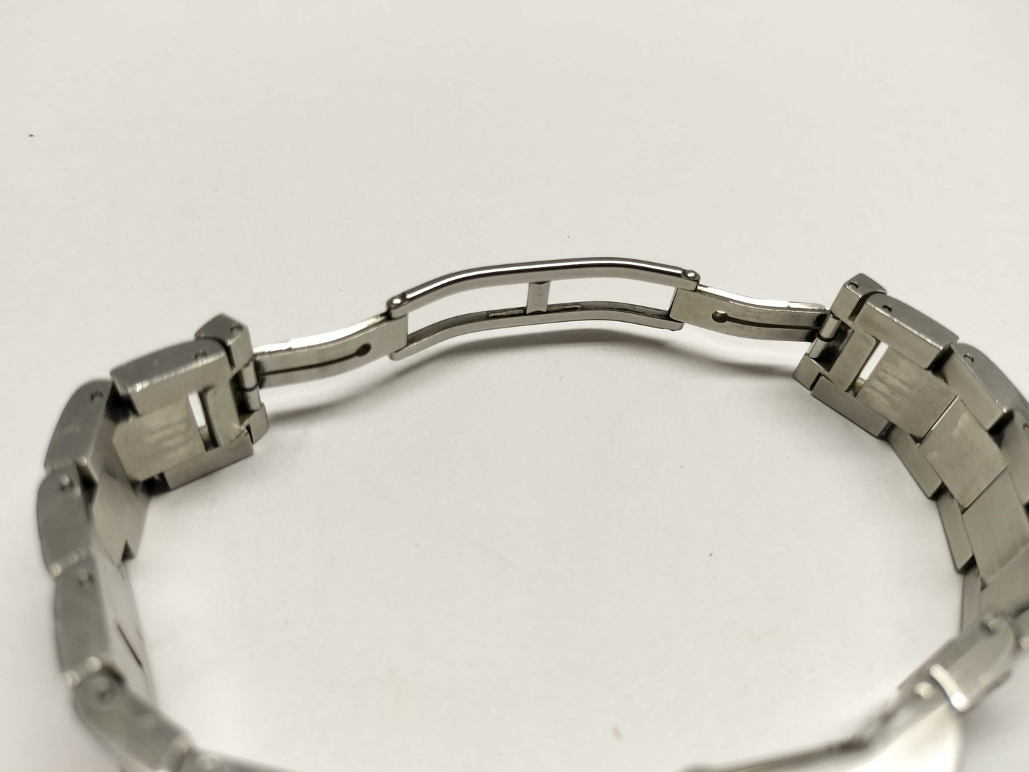 BVLGARI Lettan Logo / RT39S / White / Stainless Steel Unmoving Women's Watch