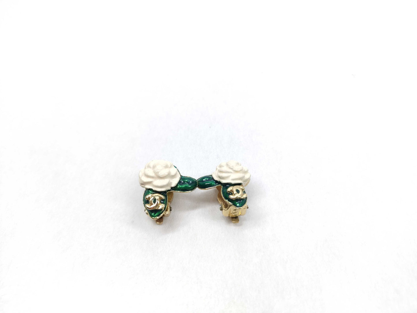CHANEL Coco Mark Coco Rose Earrings 04A Earrings
