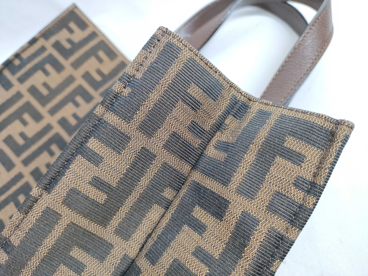 FENDI Zucca pattern tote bag handbag