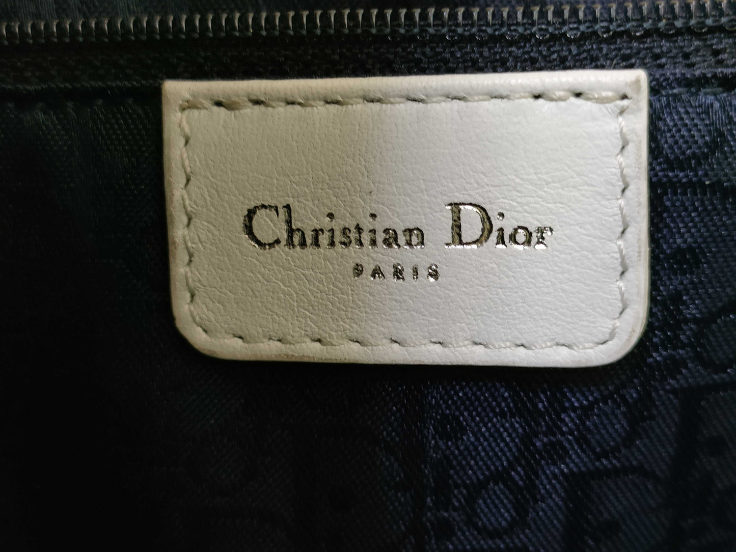 Dior Trotter Canvas x Rubber Light Blue Shoulder Bag