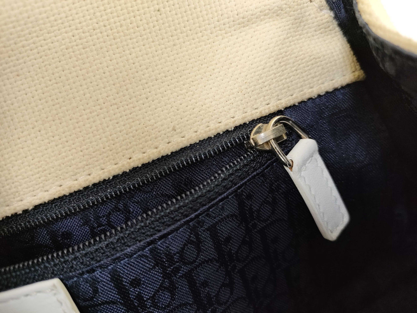 Dior Trotter Canvas x Rubber Light Blue Shoulder Bag