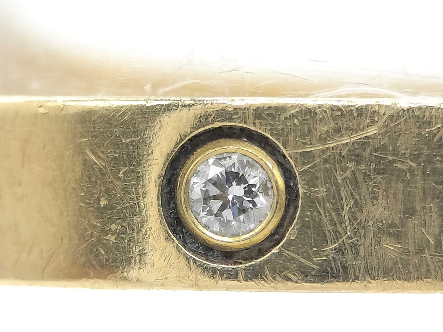 Cartier Love Love #56 1PD YG Au750 5.0g Ring