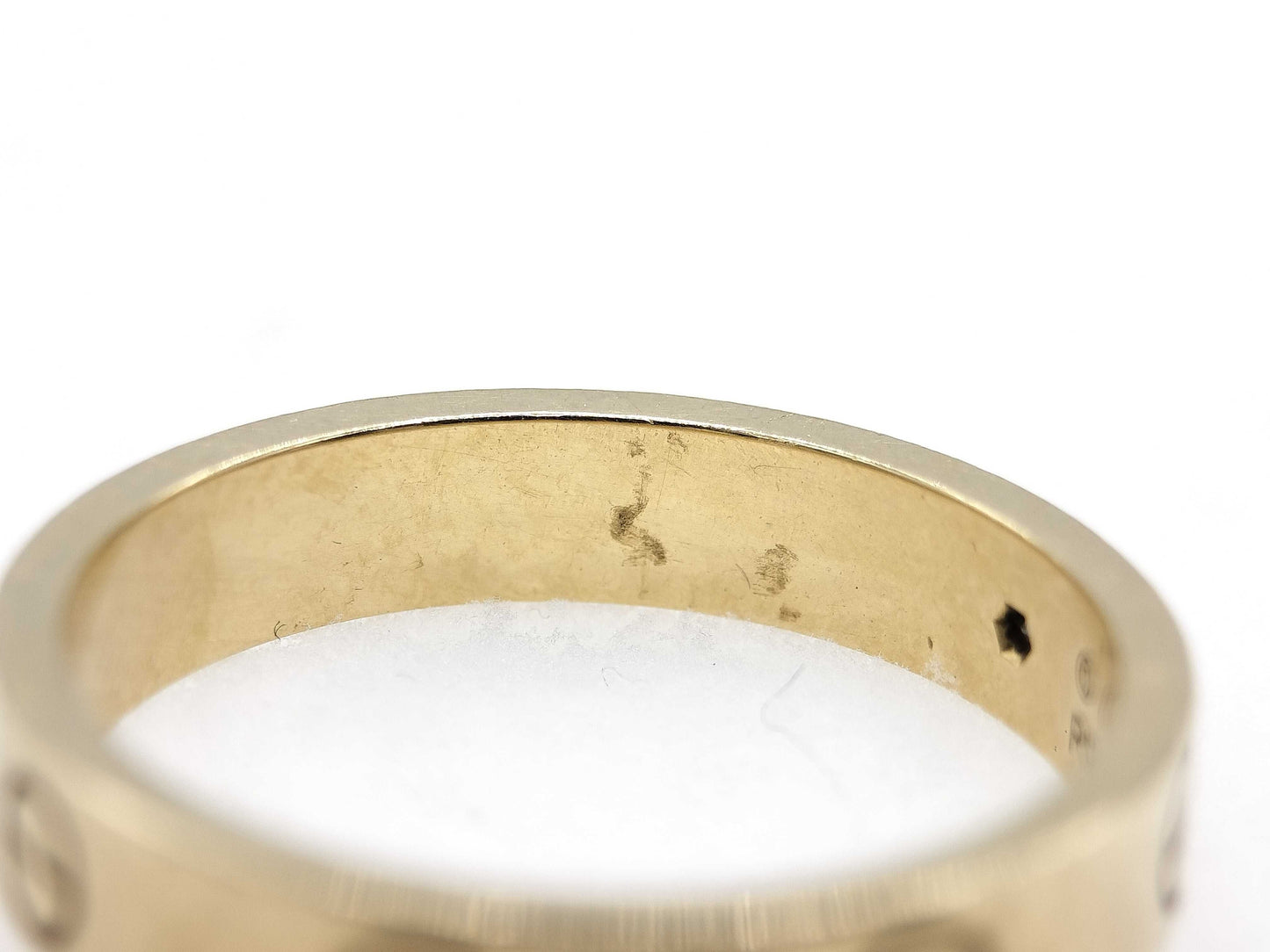 Cartier Love Love #56 1PD YG Au750 5.0g Ring