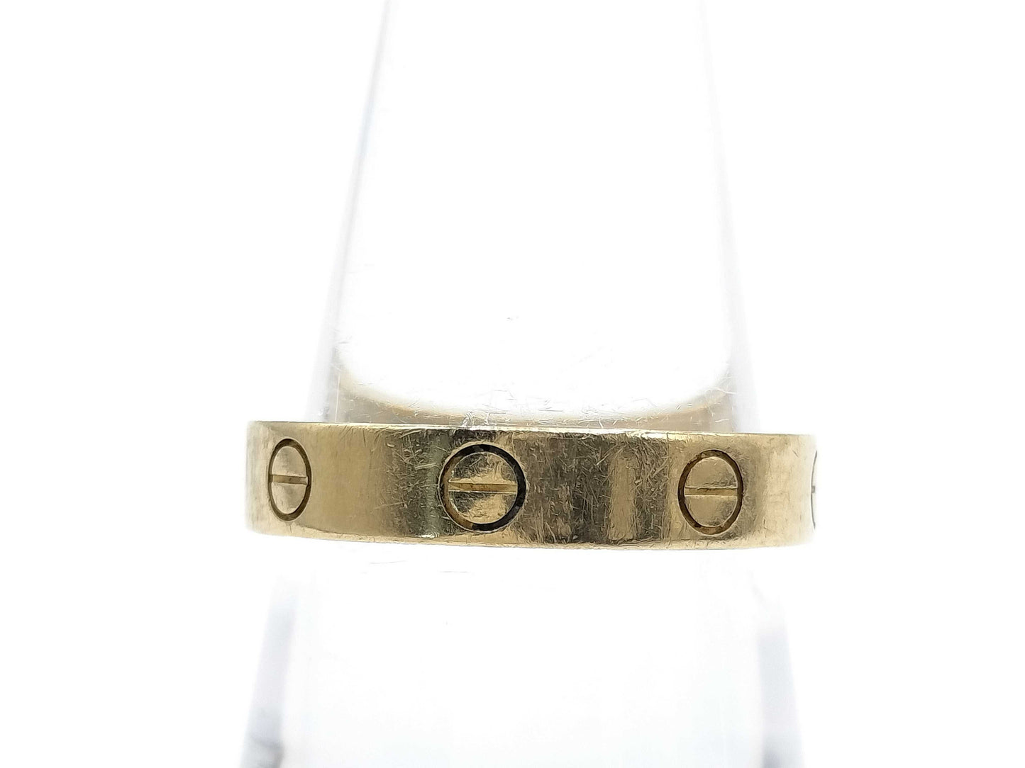 Cartier Love Love #56 1PD YG Au750 5.0g Ring