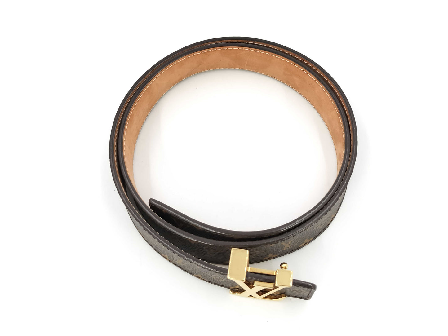 LOUIS VUITTON M9781 Santur LV Initial Belt