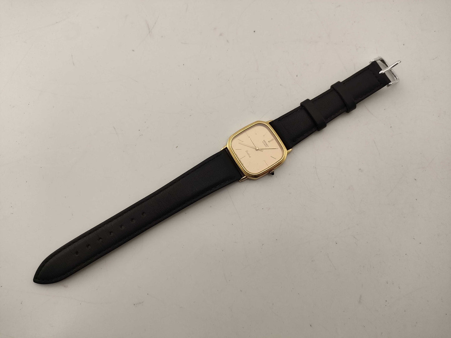 SEIKO 7731-5200/Quartz/14K Bezel Women's Watch