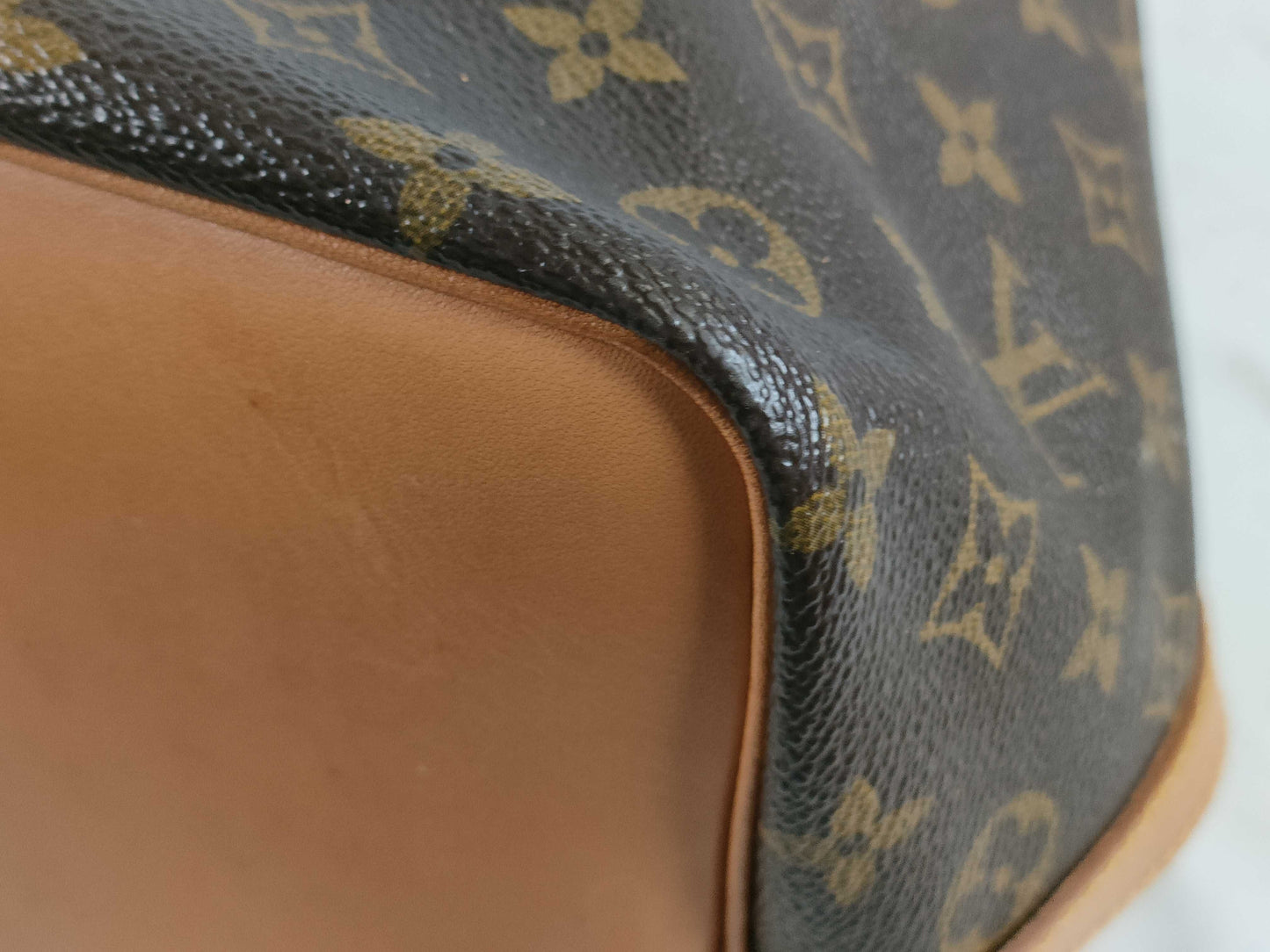 LOUIS VUITTON M42224 Monogram M42226 Petit Noe Shoulder Bag with Broken Strap