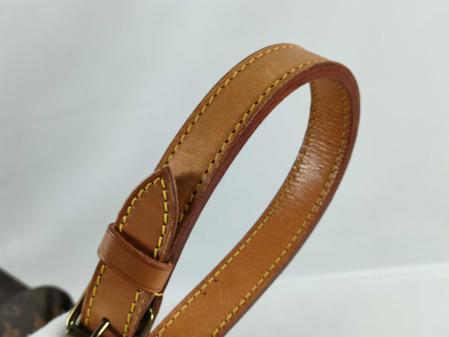 LOUIS VUITTON M42224 Monogram M42226 Petit Noe Shoulder Bag with Broken Strap
