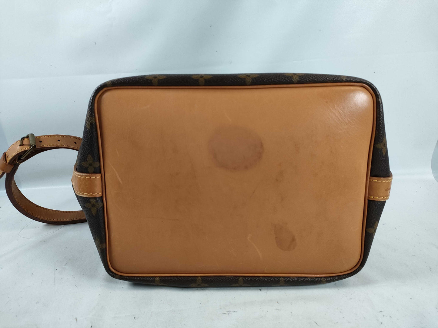 LOUIS VUITTON M42224 Monogram M42226 Petit Noe Shoulder Bag with Broken Strap