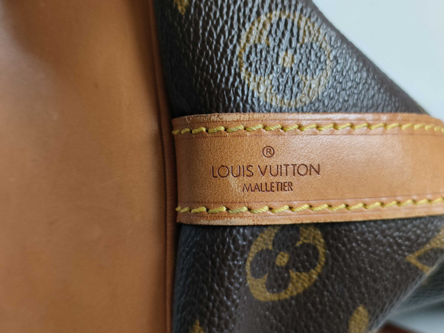 LOUIS VUITTON M42224 Monogram M42226 Petit Noe Shoulder Bag with Broken Strap