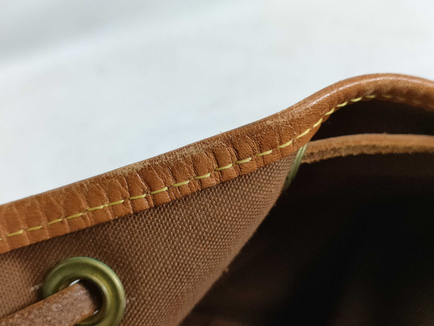 LOUIS VUITTON M42224 Monogram M42226 Petit Noe Shoulder Bag with Broken Strap