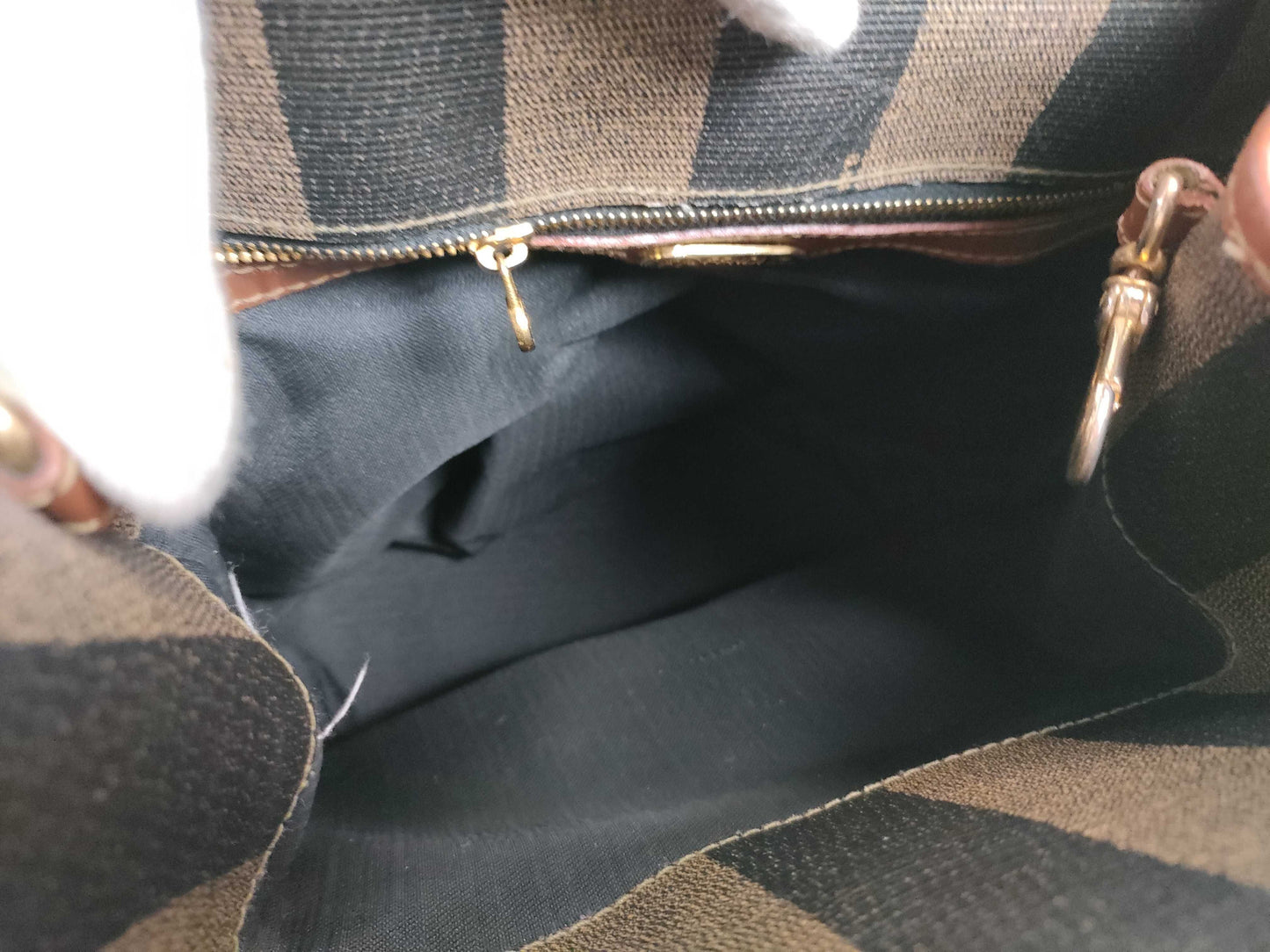 FENDI Pecan Pattern One-Shoulder PVC Body Bag Shoulder Bag