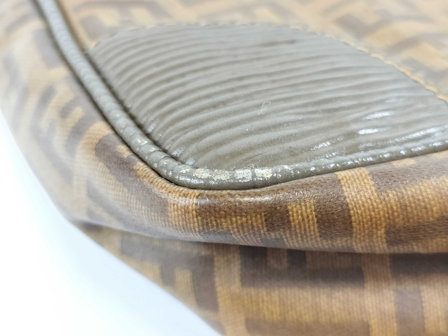FENDI Zucca pattern PVC shoulder bag