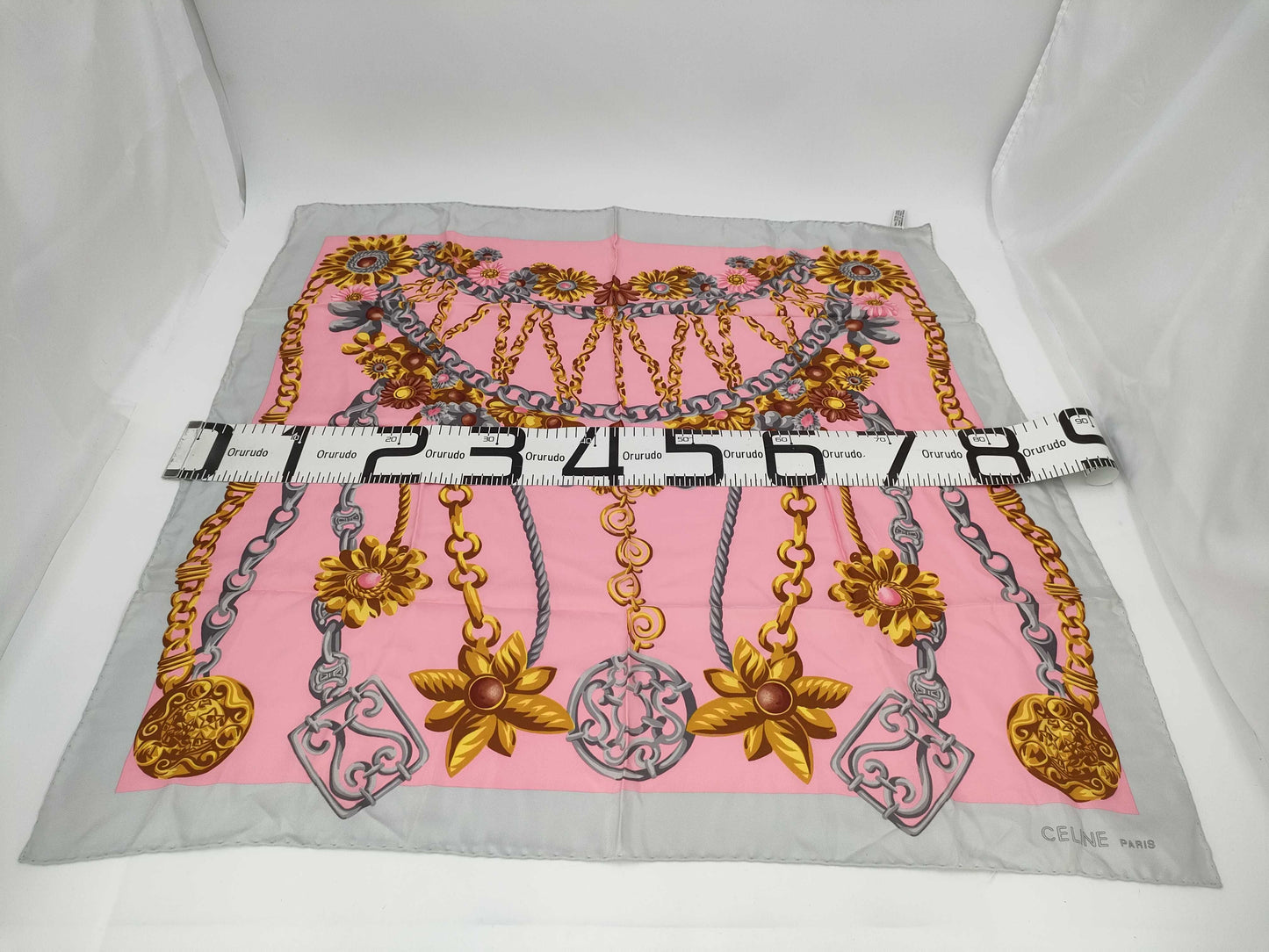 CELINE Large Scarf and Handkerchief Set of 2