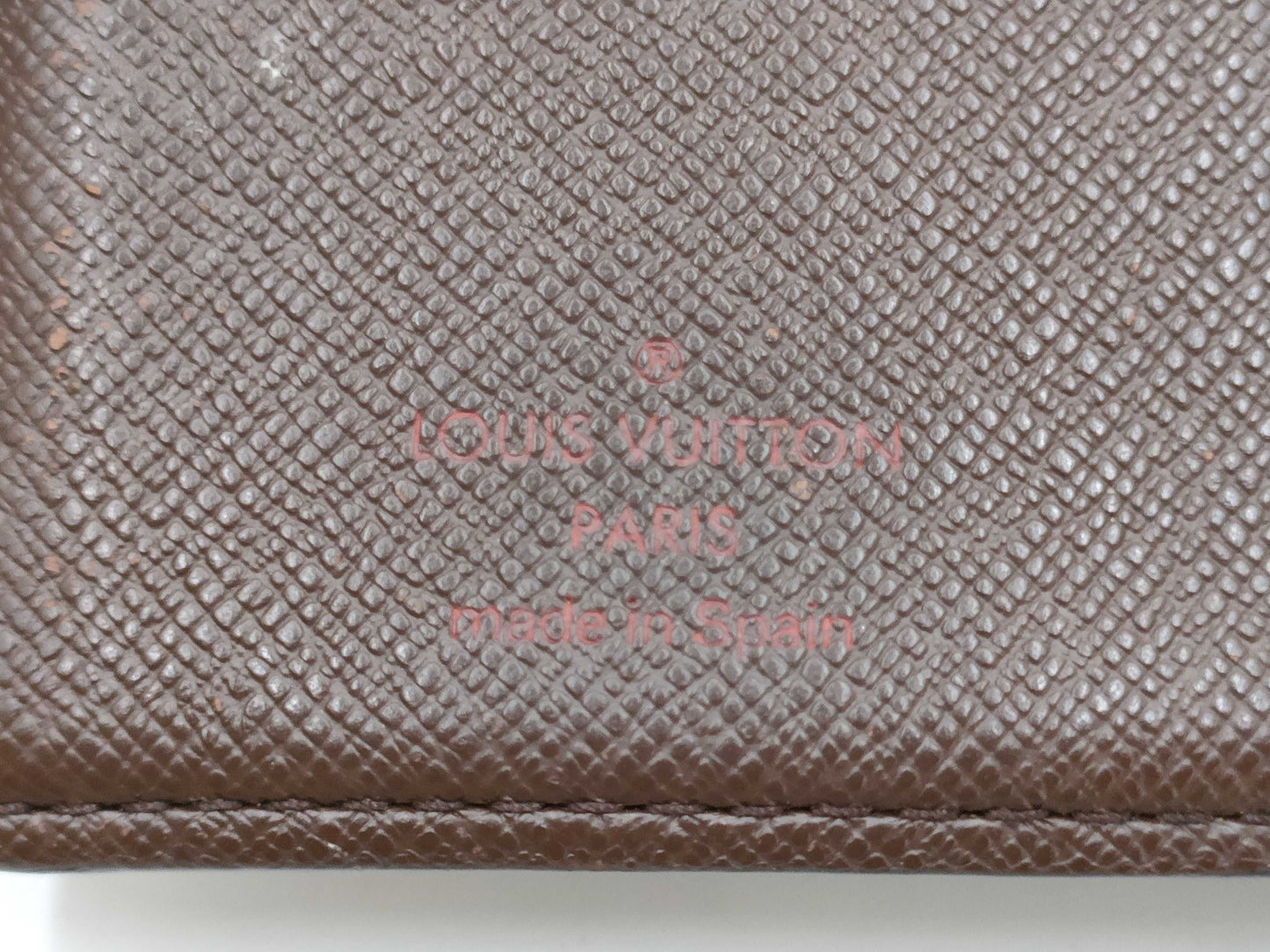LOUIS VUITTON Damier N61664 Damier Porte Monnaie Viennois Wallet