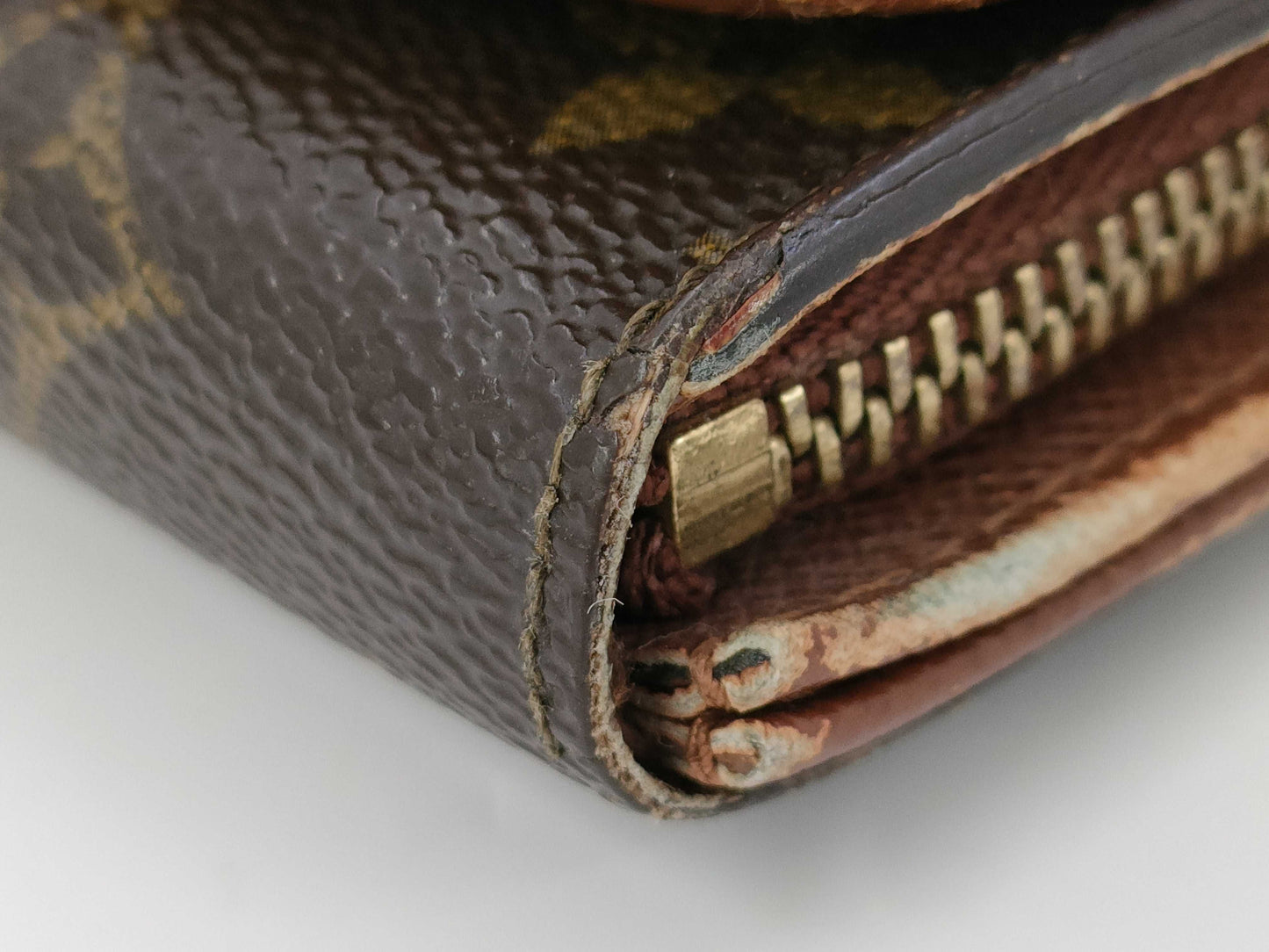 LOUIS VUITTON Monogram Bottega Veneta Wallet*3 Wallet