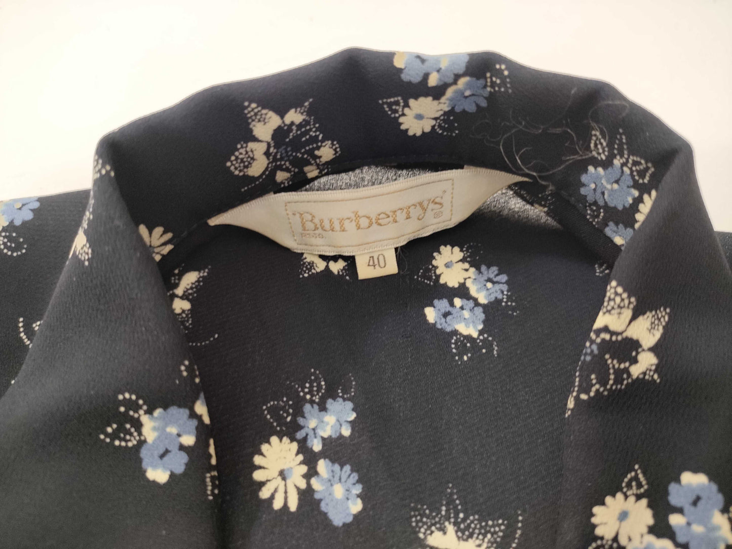 BURBERRY / Floral Print Short Sleeve Set / Navy Other Apparel