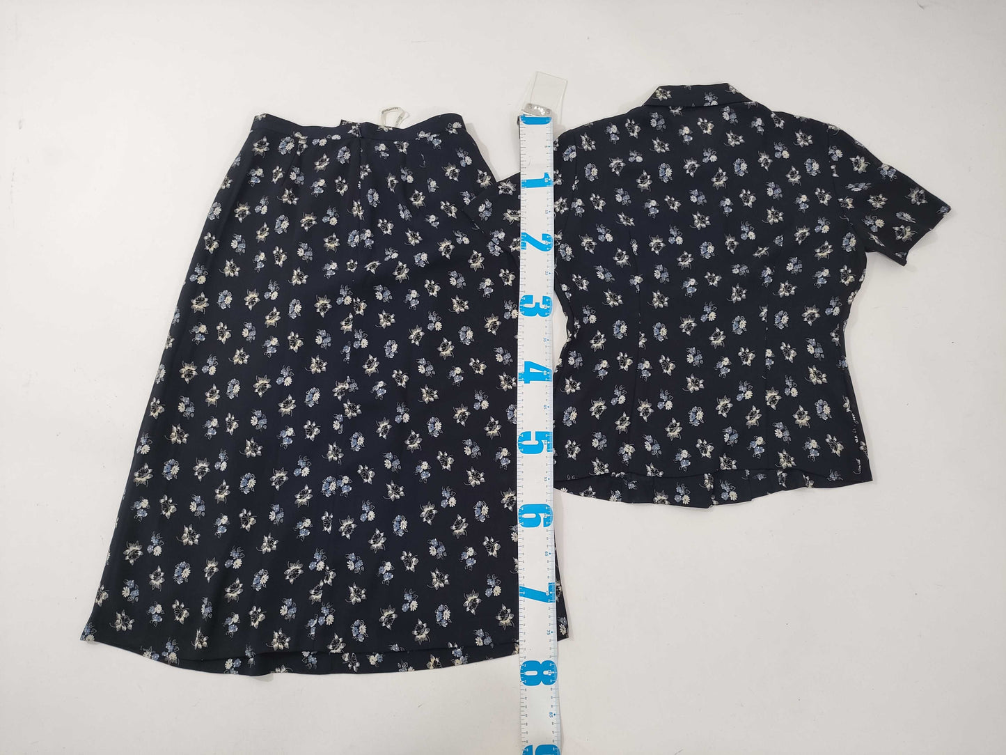 BURBERRY / Floral Print Short Sleeve Set / Navy Other Apparel