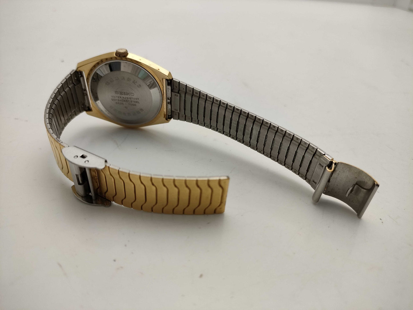 SEIKO 5606-7000 Boys' Watch with Aftermarket Strap