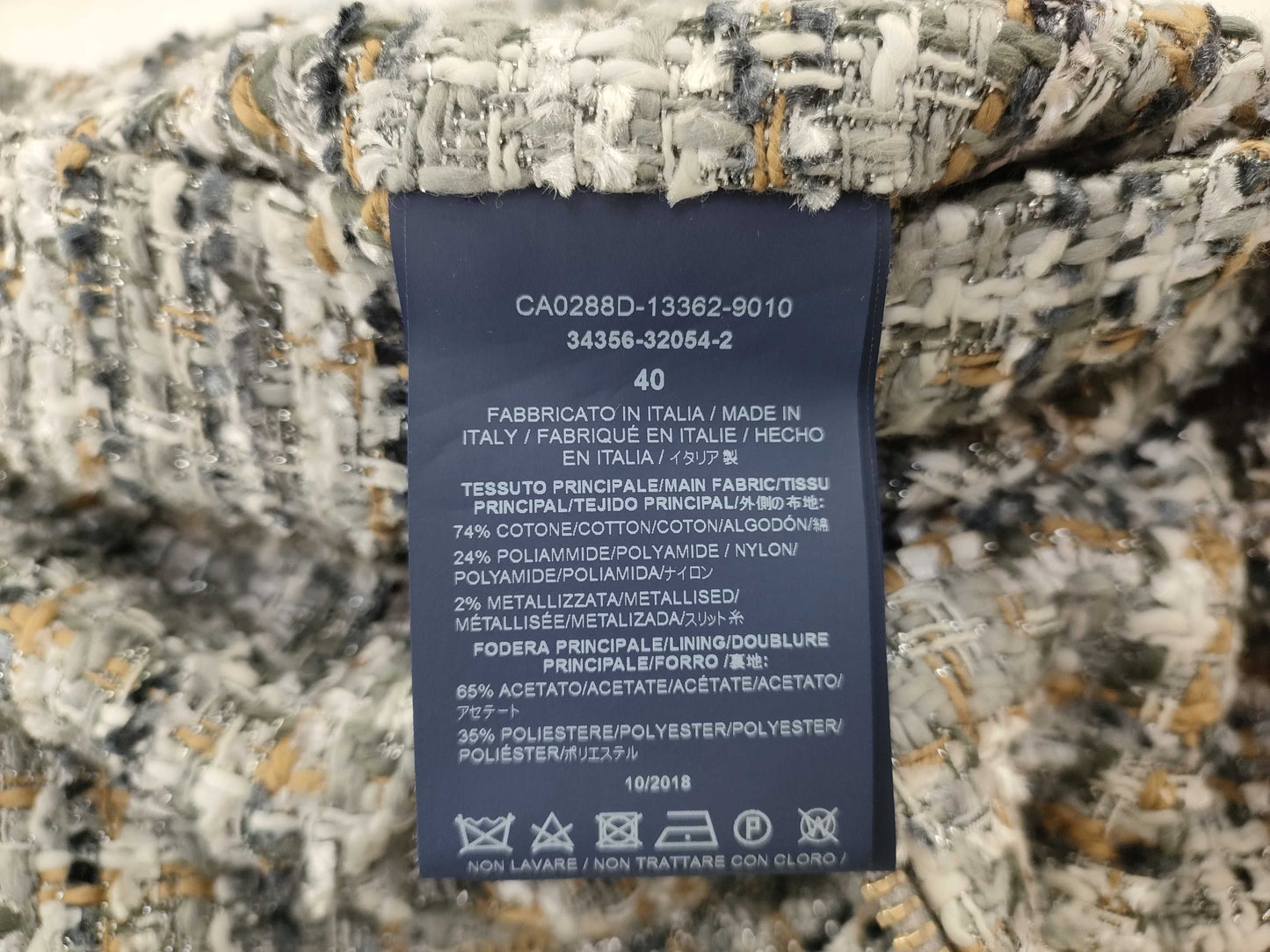 HERNO Tweed Jacket Jacket