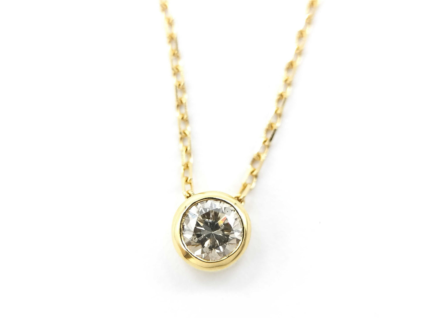 D0.20ct K18 1.7g Necklace