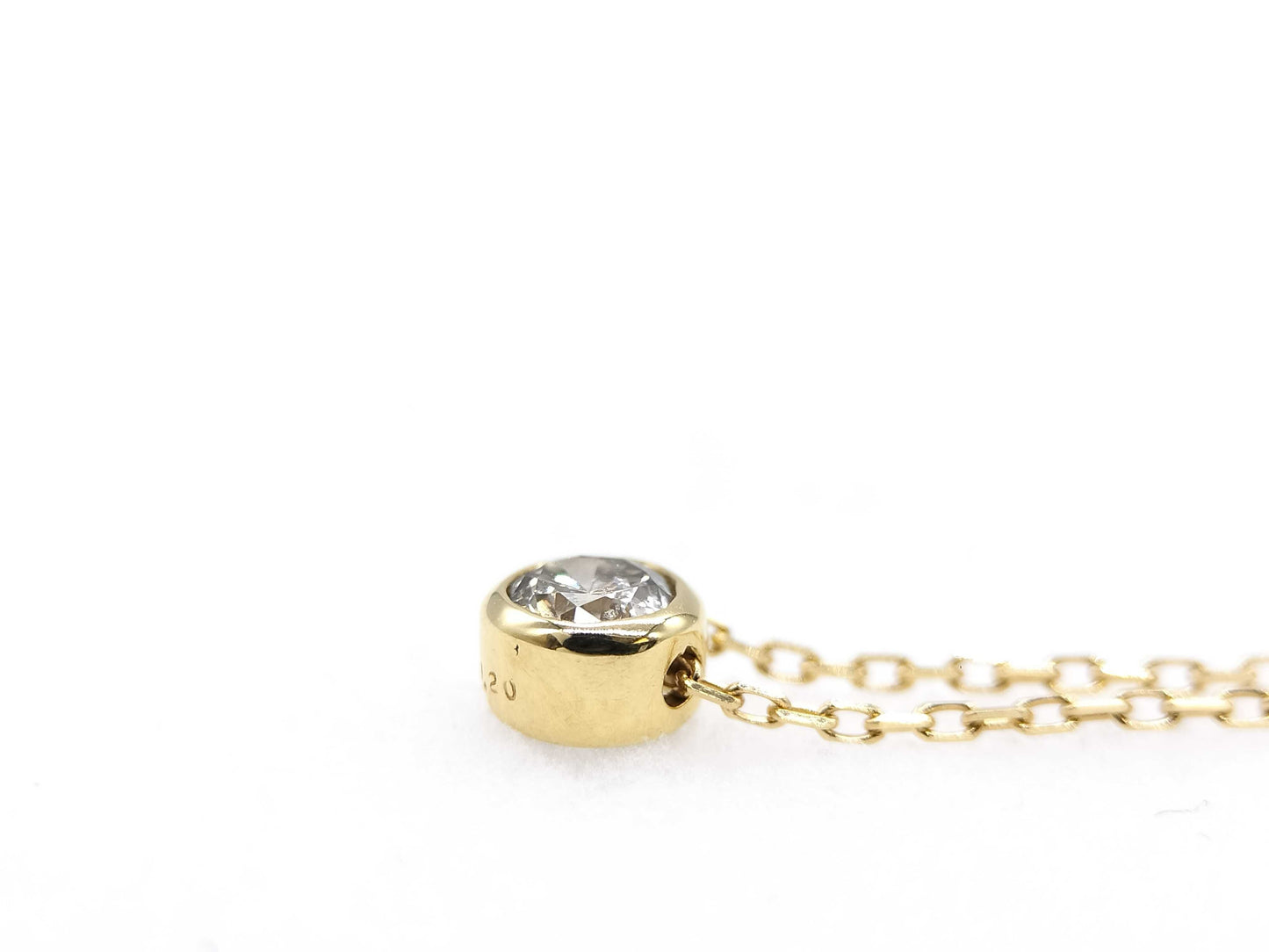 D0.20ct K18 1.7g Necklace