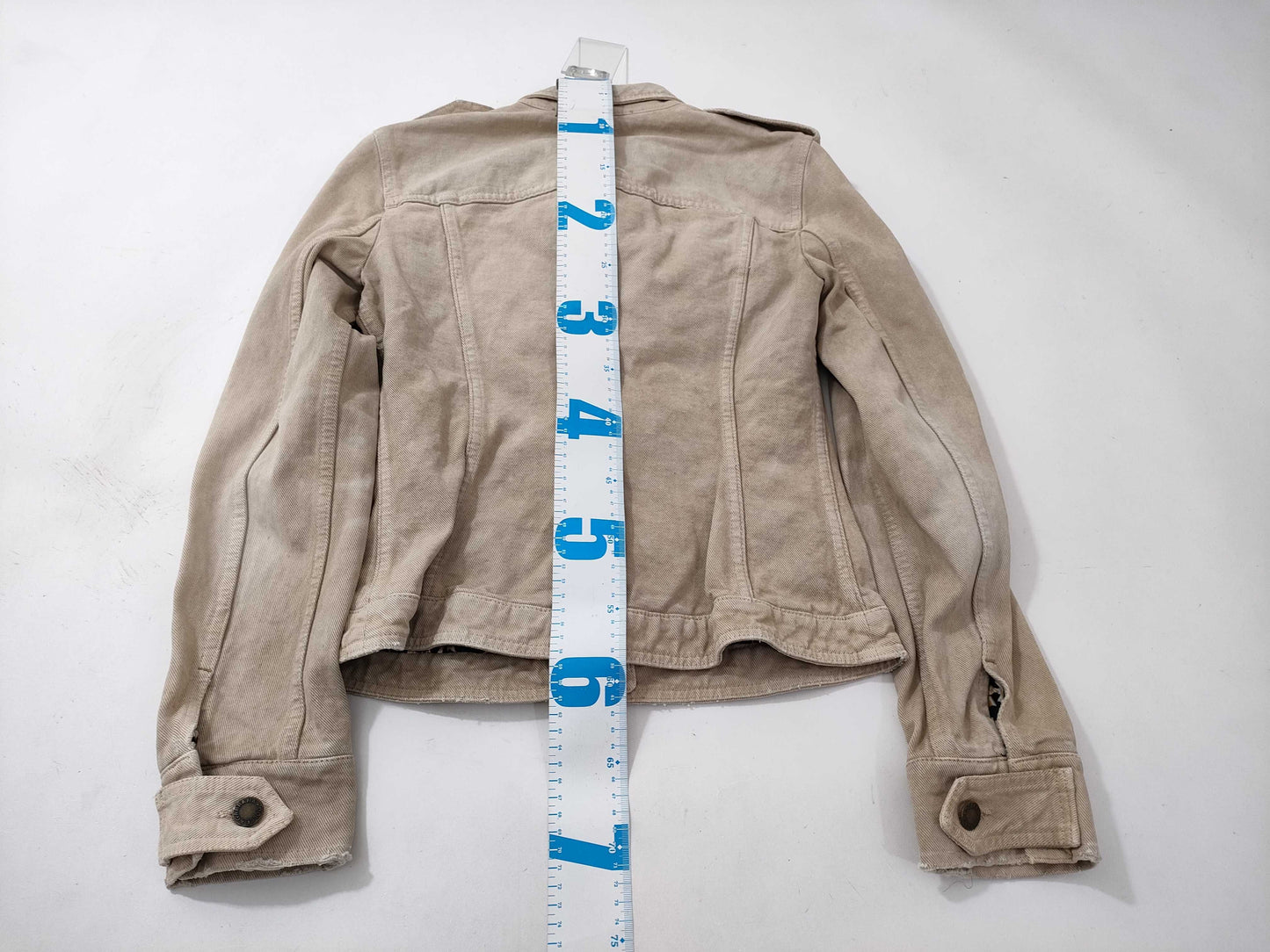 DOLCE&GABBANA denim jacket with leopard print lining