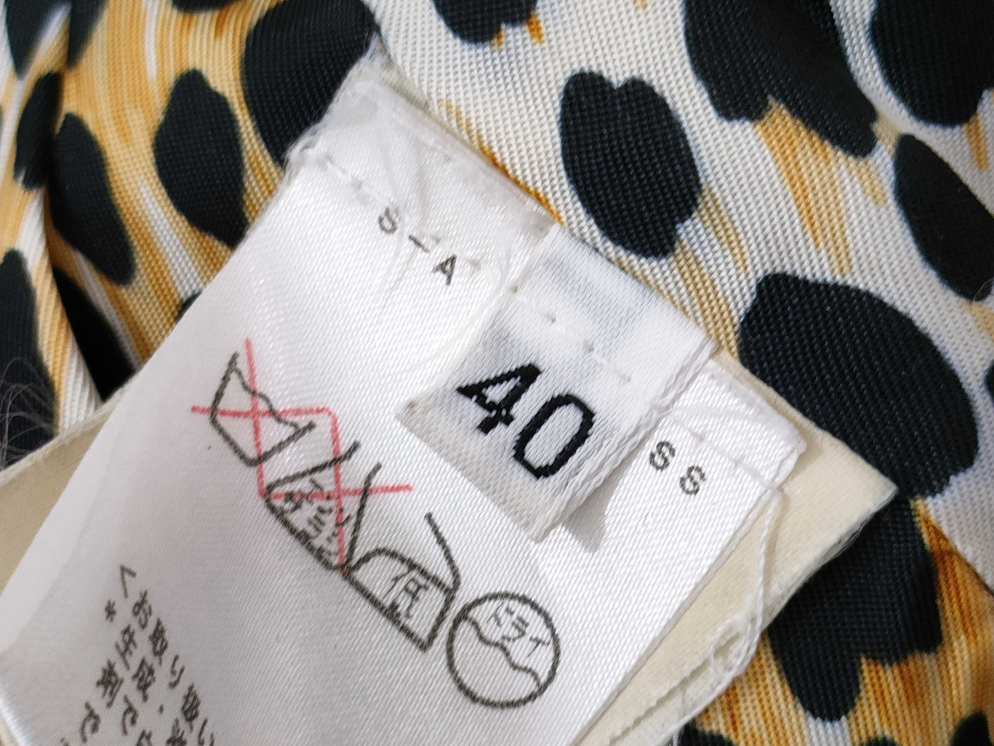 DOLCE&GABBANA denim jacket with leopard print lining