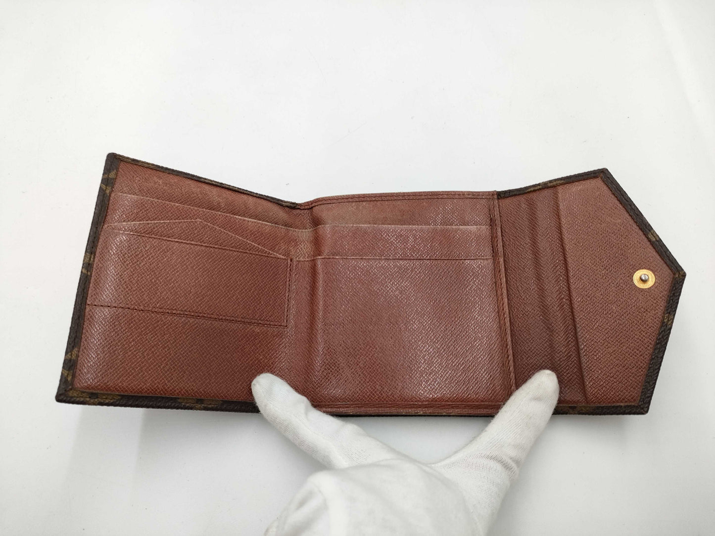 LOUIS VUITTON Monogram Double Hook Wallet