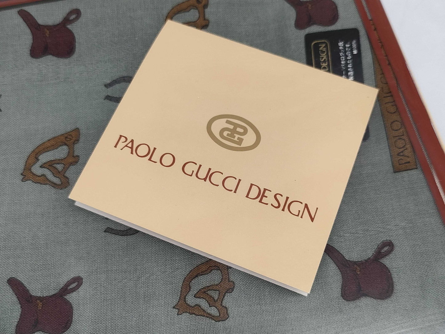 GUCCI PAOLO GUCCI 3 pieces unused scarf