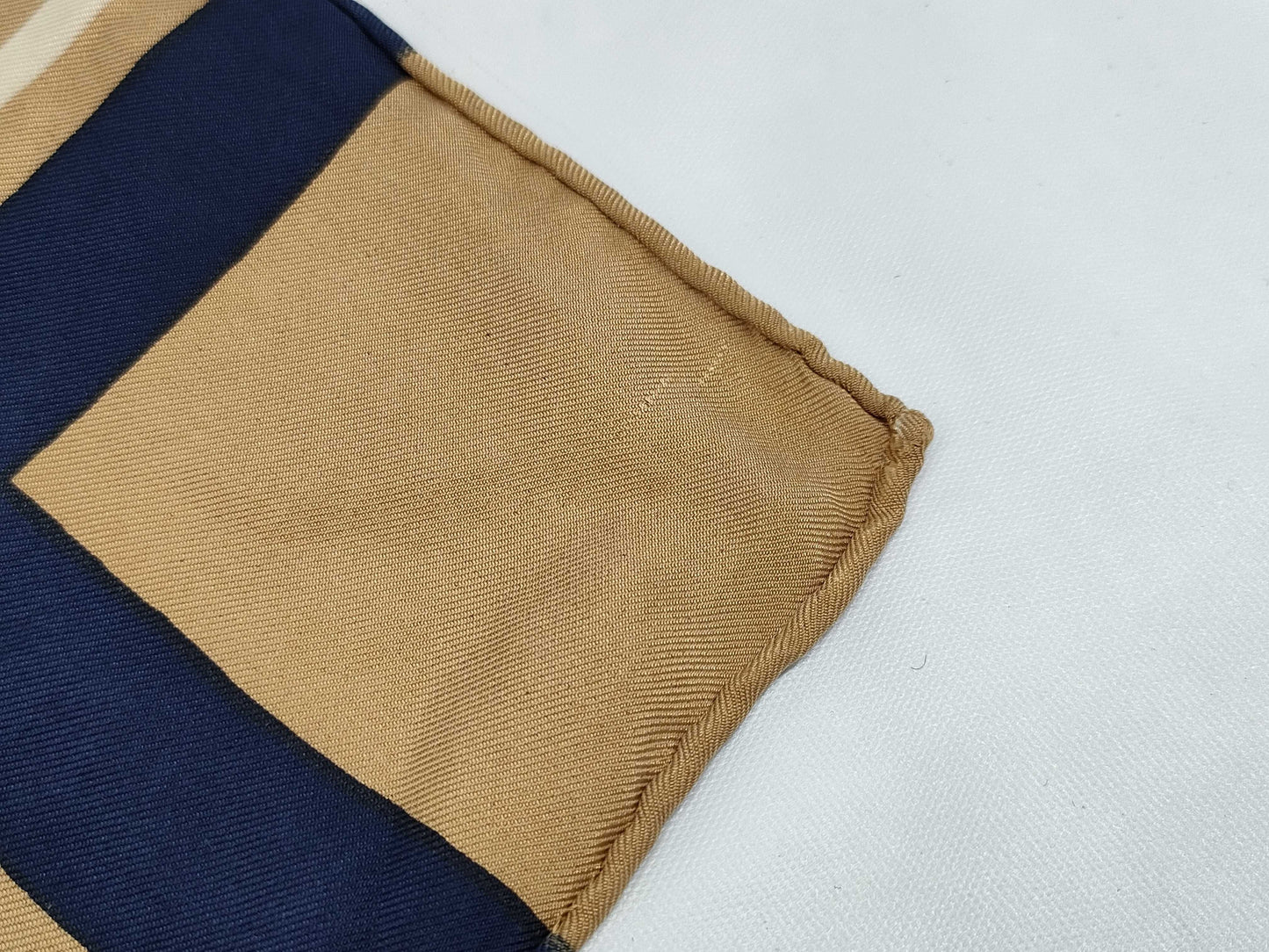 HERMES 80s Vintage Rope Pattern Dior Scarf