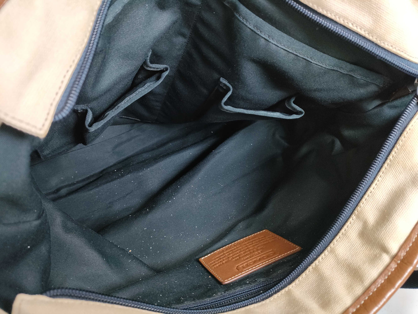COACH 70583 Coach Canvas 2-Way Tote Bag