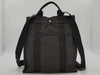 HERMES Airline Airline Ad MM Gray Backpack