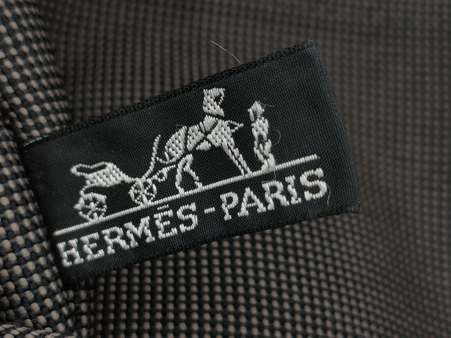 HERMES Airline Airline Ad MM Gray Backpack